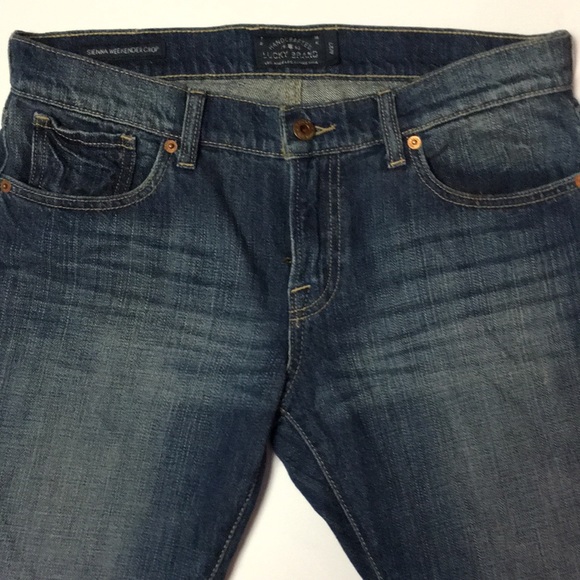 Lucky Brand Sienna Weekender Crop Size 4/27 - Picture 2 of 8